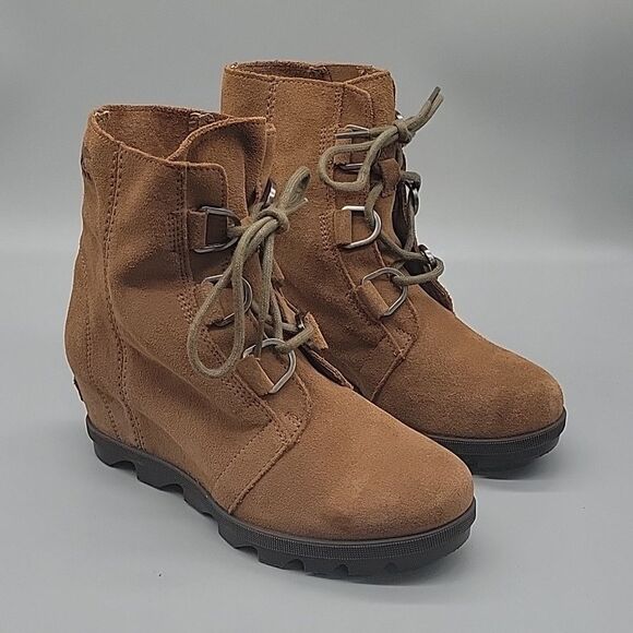 SOREL Joan of Arctic II Wedge Boot Suede Leather - Picture 3 of 9